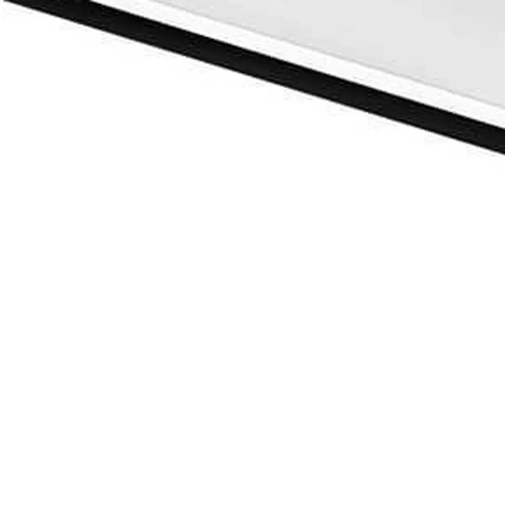 60" White and Black L Shape Computer Desk With Three Drawers Homeroots Office