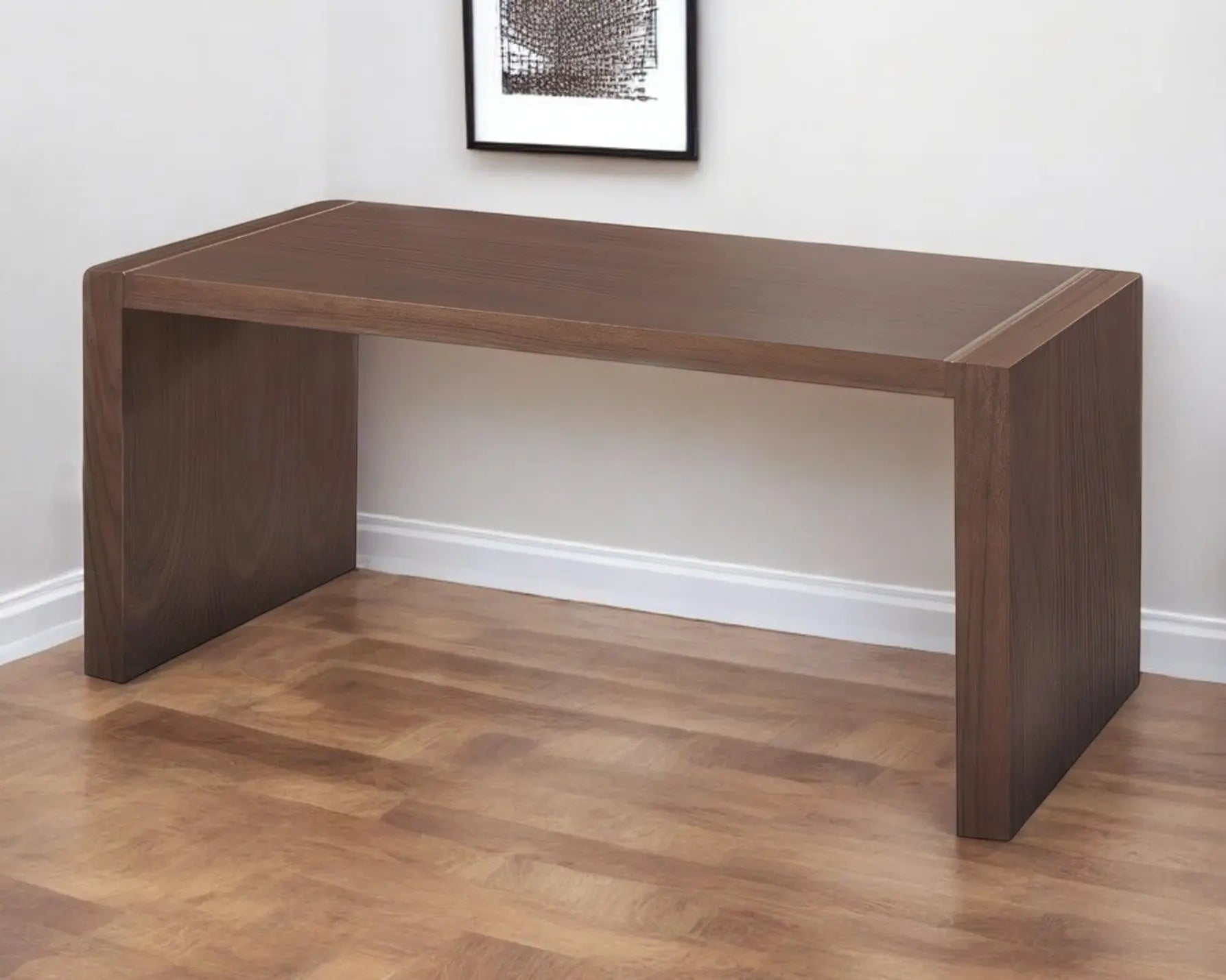 62" Brown Wood Computer Desk Homeroots Office