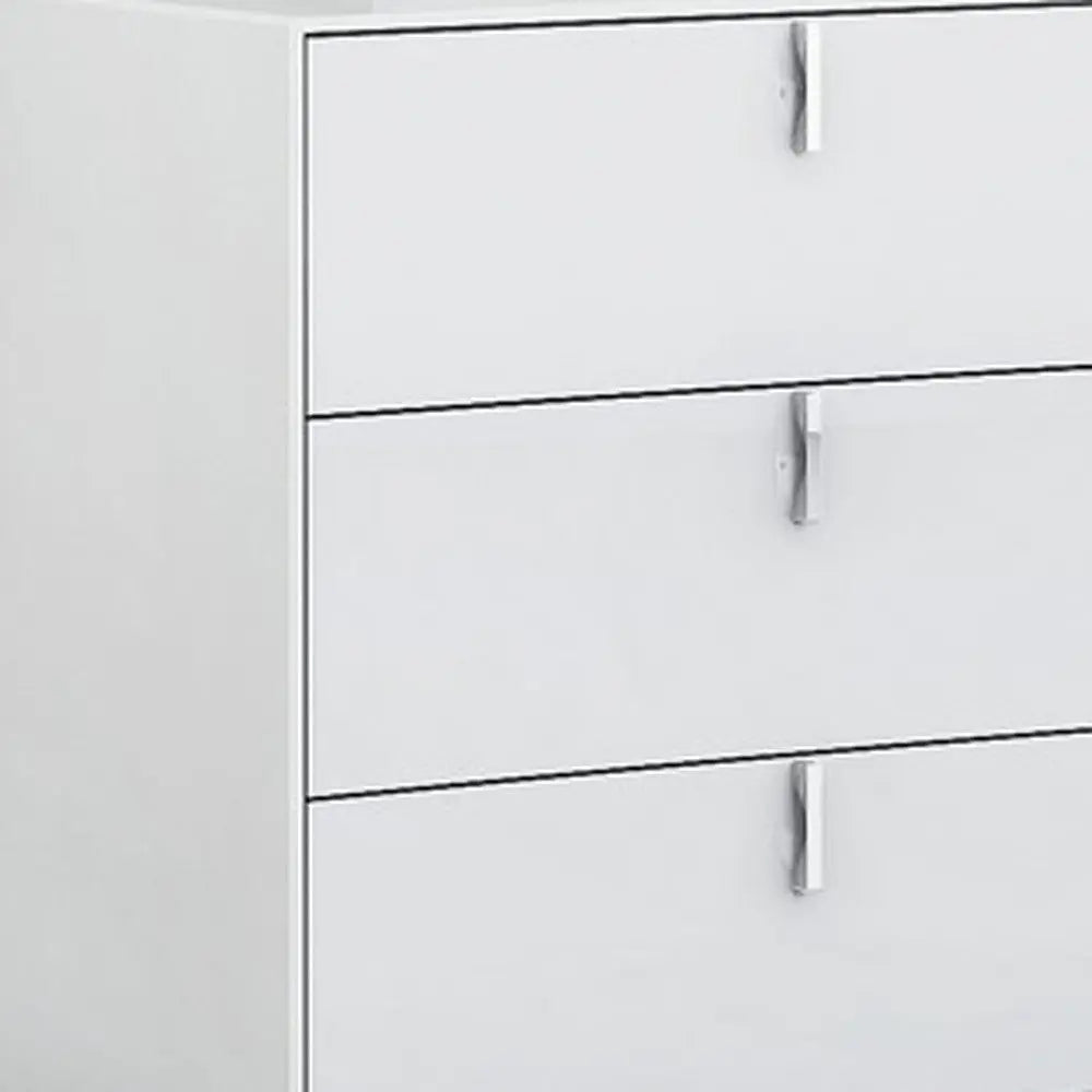 62" X 19" X 30" White  Dresser Homeroots Bed & Bath