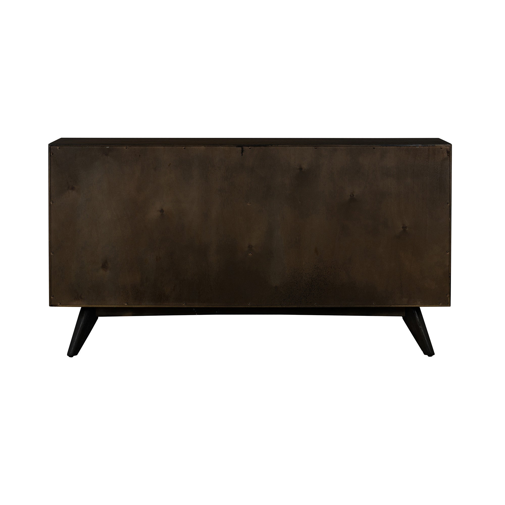 63" Brown Solid Wood Six Drawer Dresser - GreatEagleInc