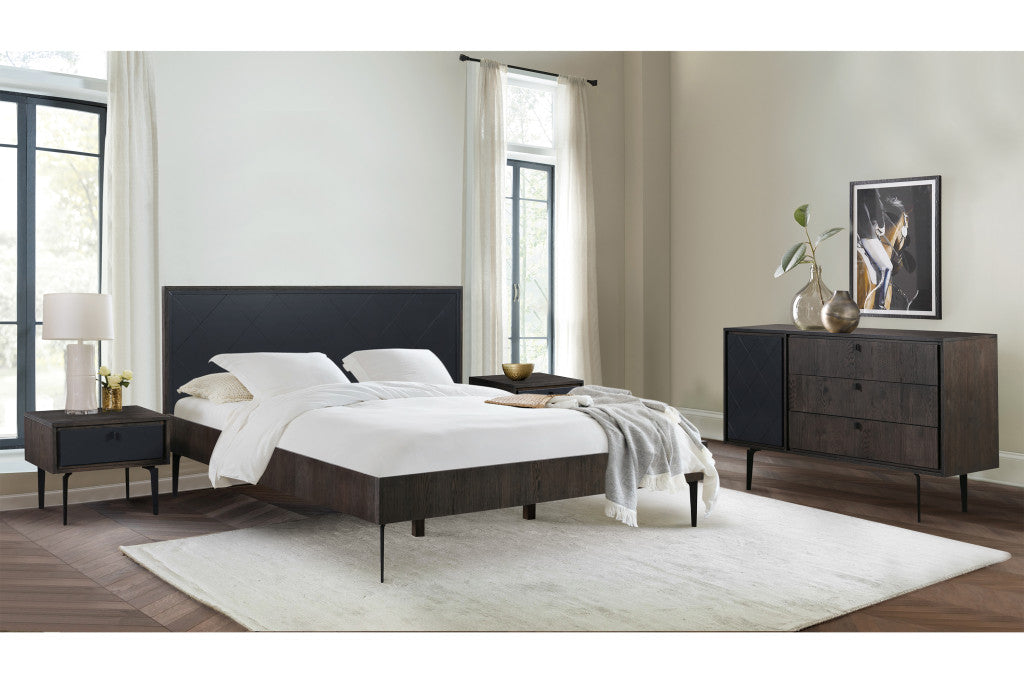 63" Gray Solid Wood Three Drawer Dresser - GreatEagleInc