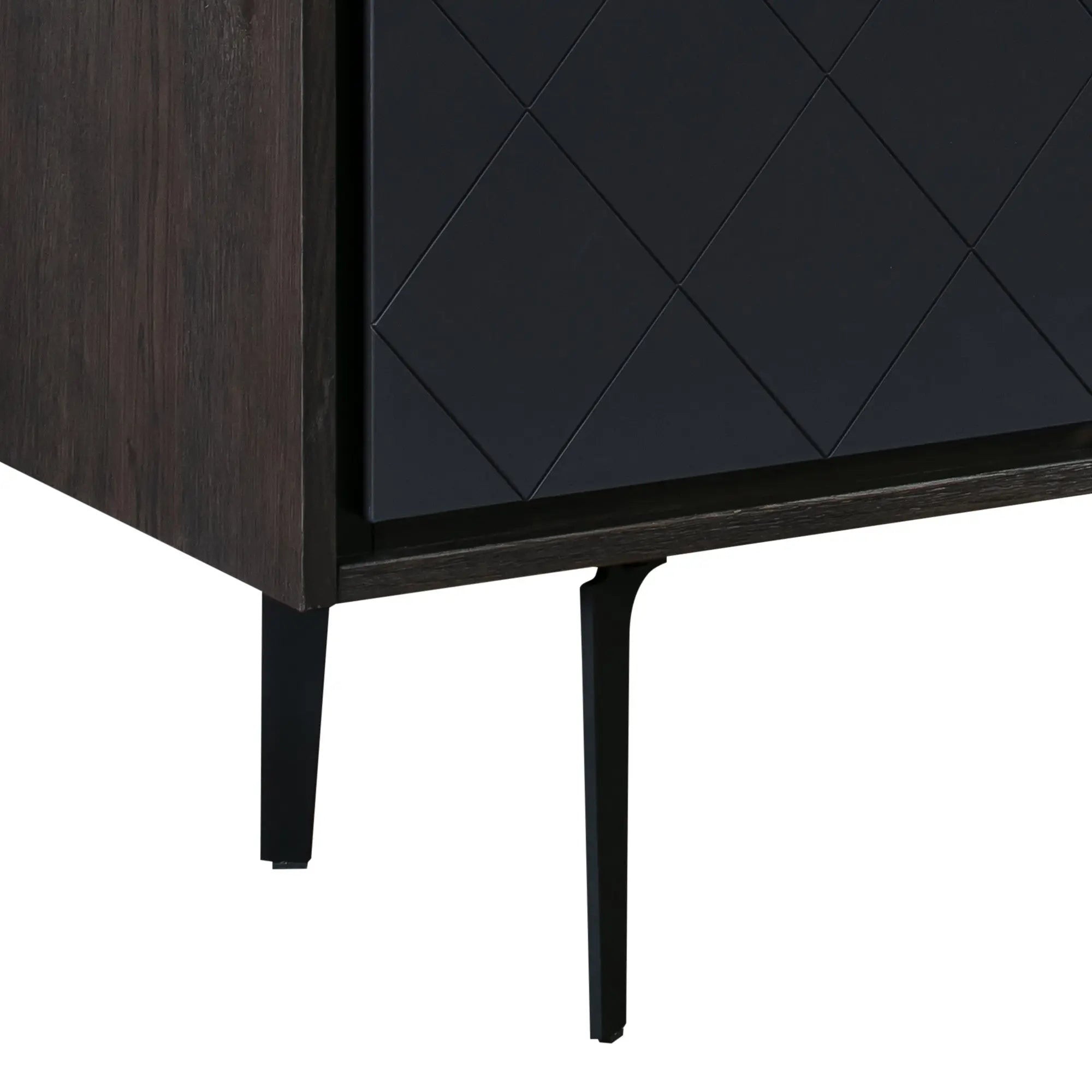 63" Gray Solid Wood Three Drawer Dresser - GreatEagleInc
