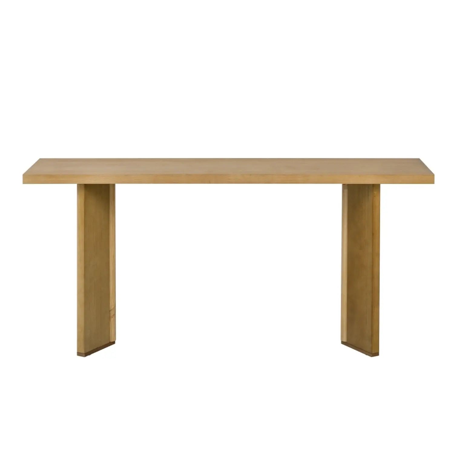 63" Natural Wood Coffee Table Homeroots Living Room