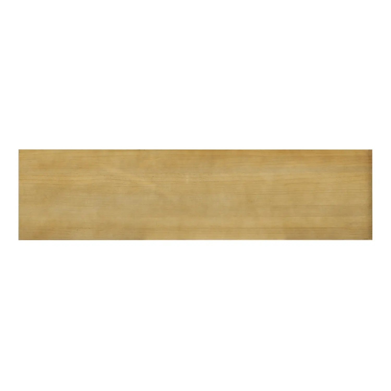 63" Natural Wood Coffee Table Homeroots Living Room