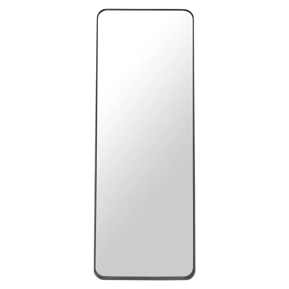66" Black Steel Framed Full Length Mirror Homeroots Bed & Bath