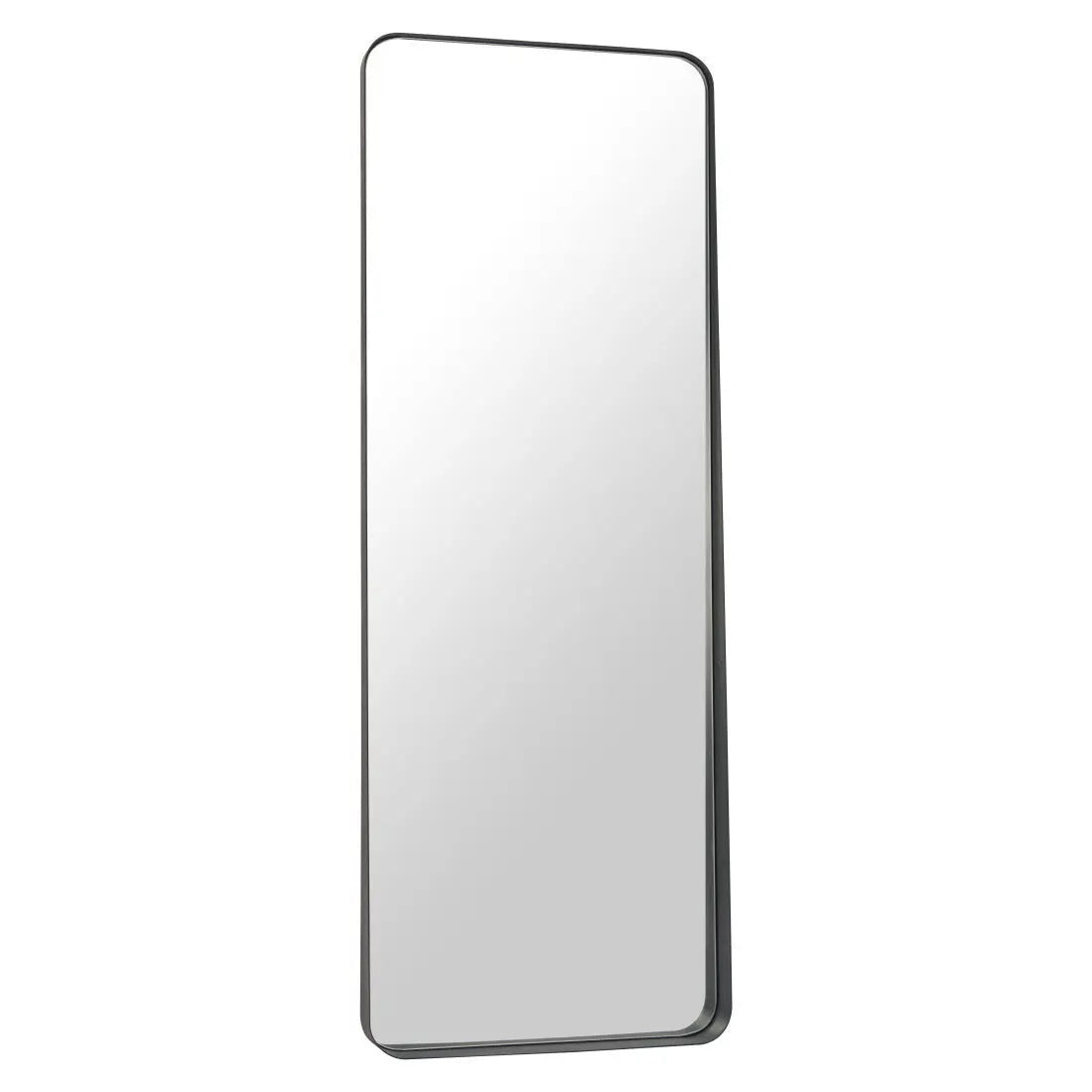 66" Black Steel Framed Full Length Mirror Homeroots Bed & Bath