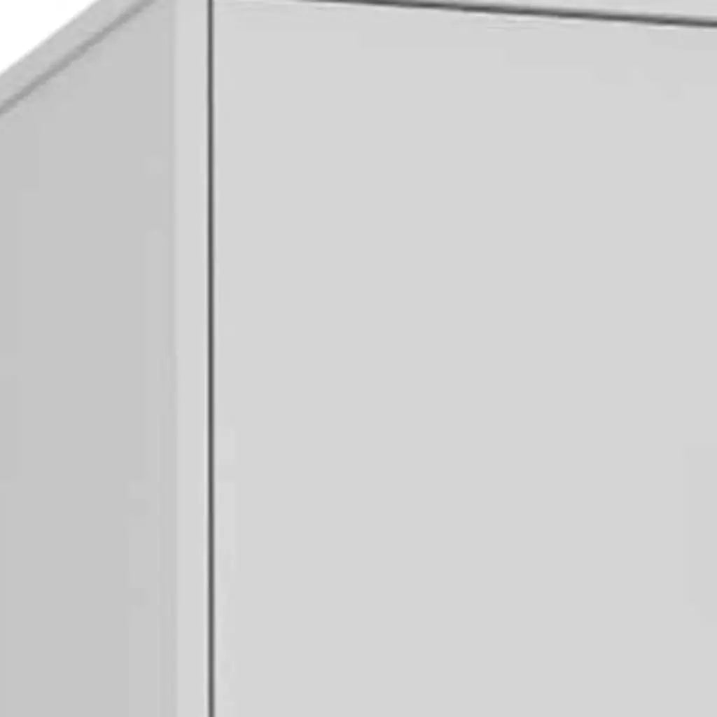 68" White Wood Accent Cabinet With Two Doors Homeroots Organization