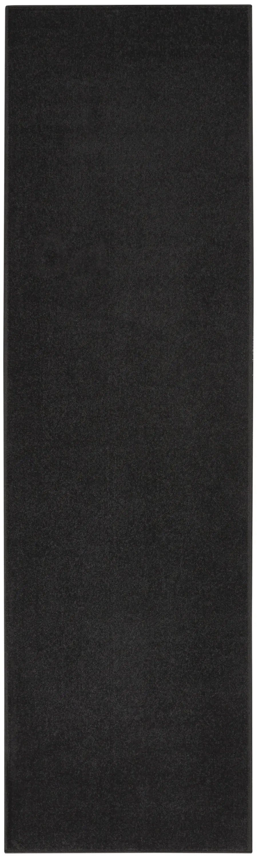 6' Black Indoor Outdoor Runner Rug - GreatEagleInc