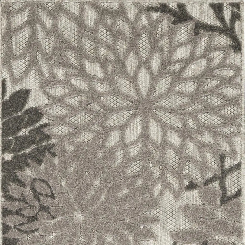 6' Gray Indoor Outdoor Area Rug Homeroots Outdoor