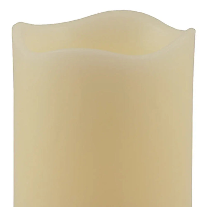 6" Ivory Flameless Pillar Candle GreatEagleInc