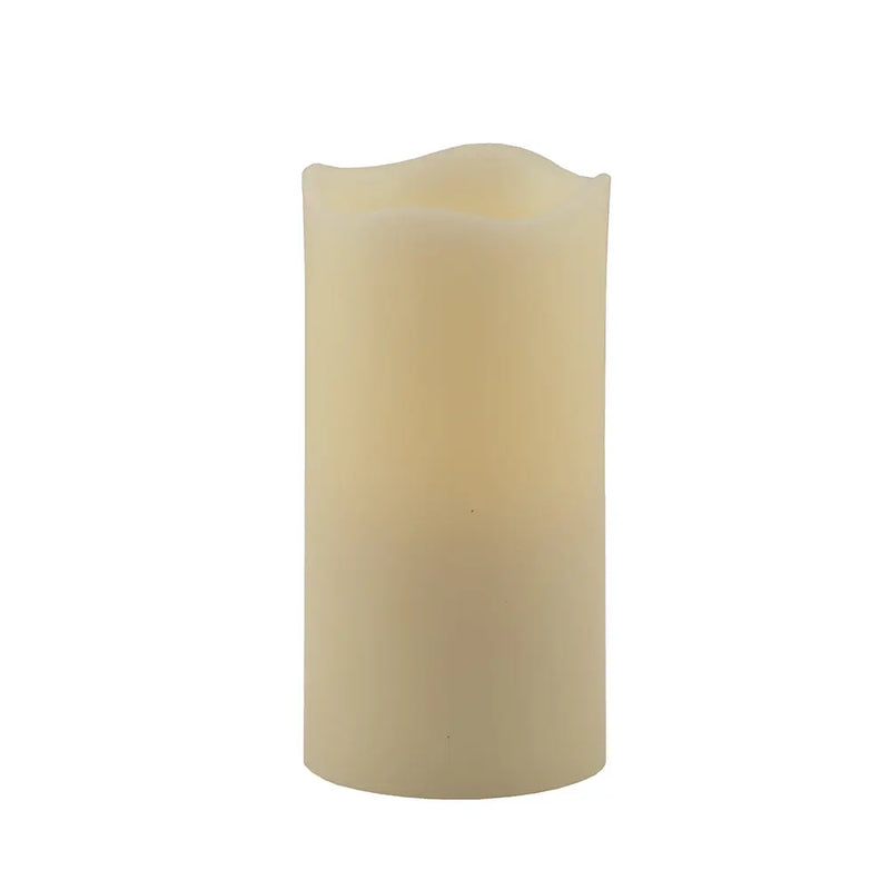 6" Ivory Flameless Pillar Candle GreatEagleInc