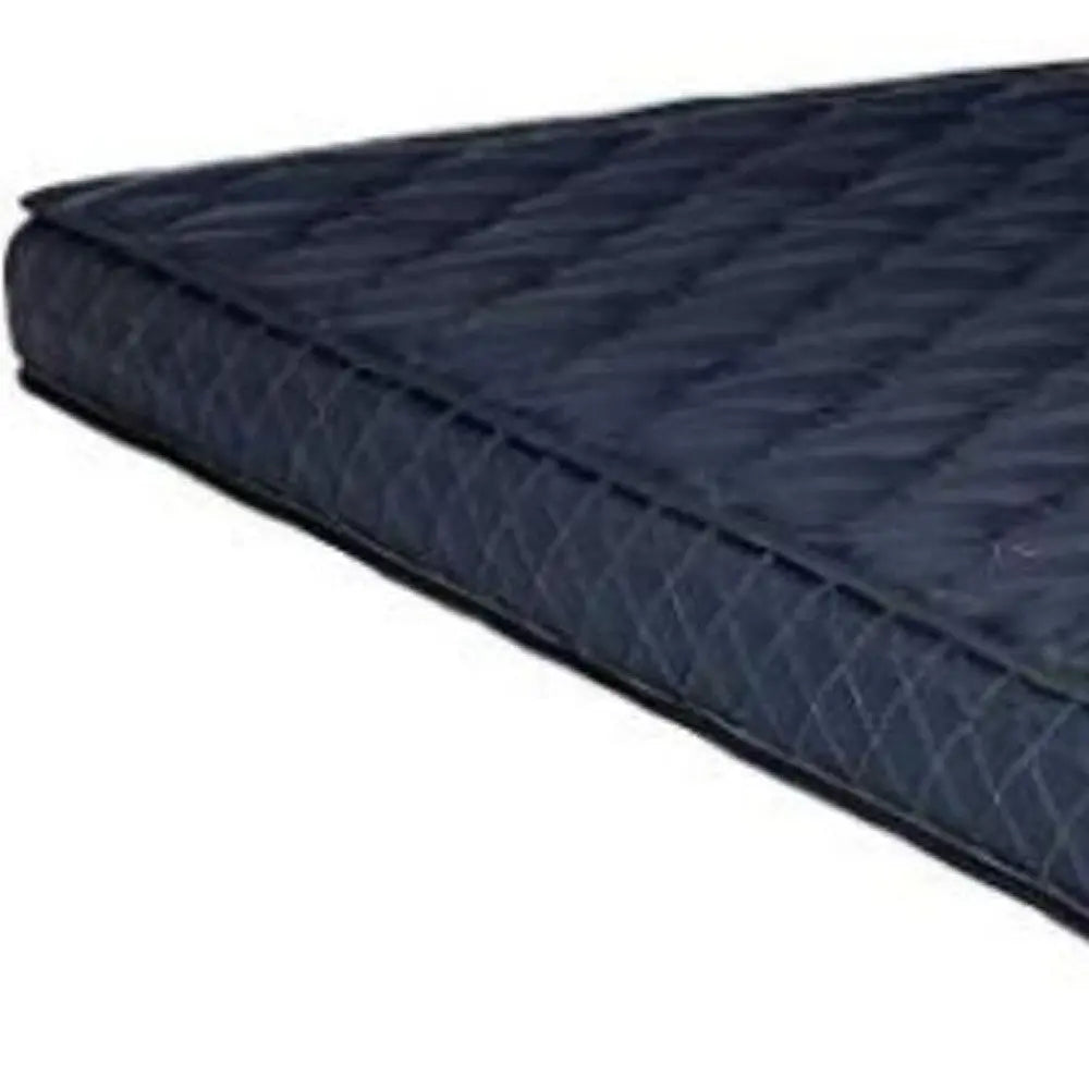 6" Navy Blue Twin Memory Foam Water Resistant Mattress Homeroots Bed & Bath