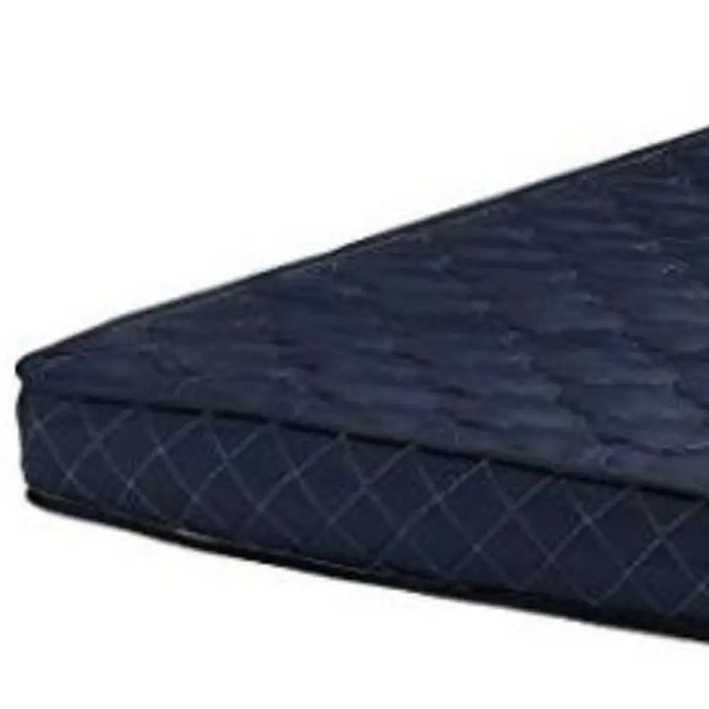6" Navy Blue Twin Memory Foam Water Resistant Mattress Homeroots Bed & Bath