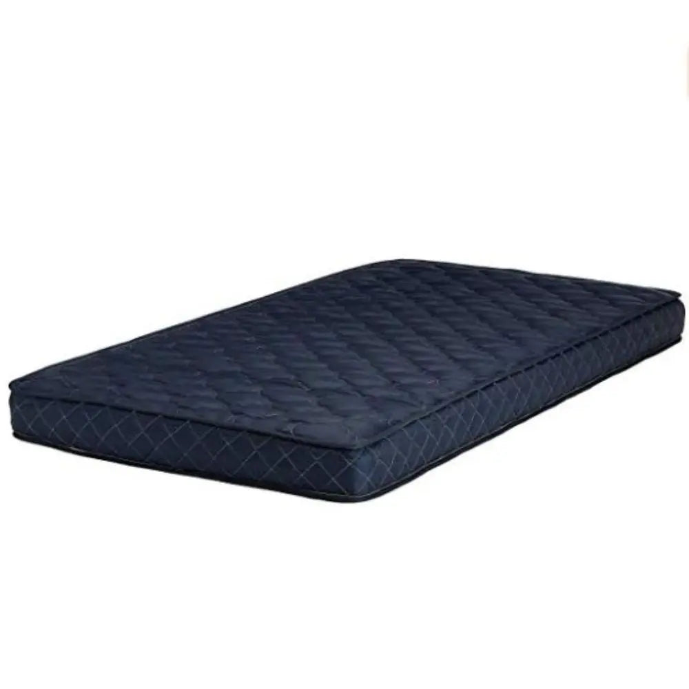 6" Navy Blue Twin Memory Foam Water Resistant Mattress Homeroots Bed & Bath