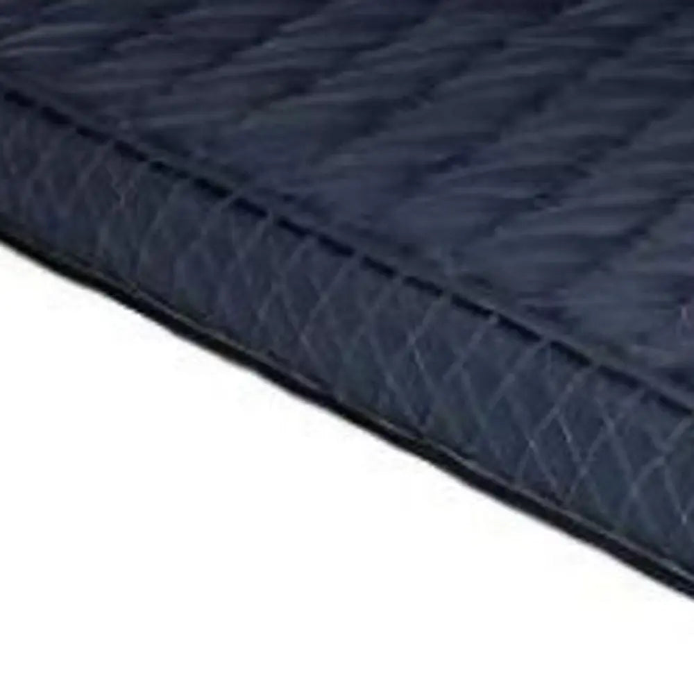6" Navy Blue Twin Memory Foam Water Resistant Mattress Homeroots Bed & Bath