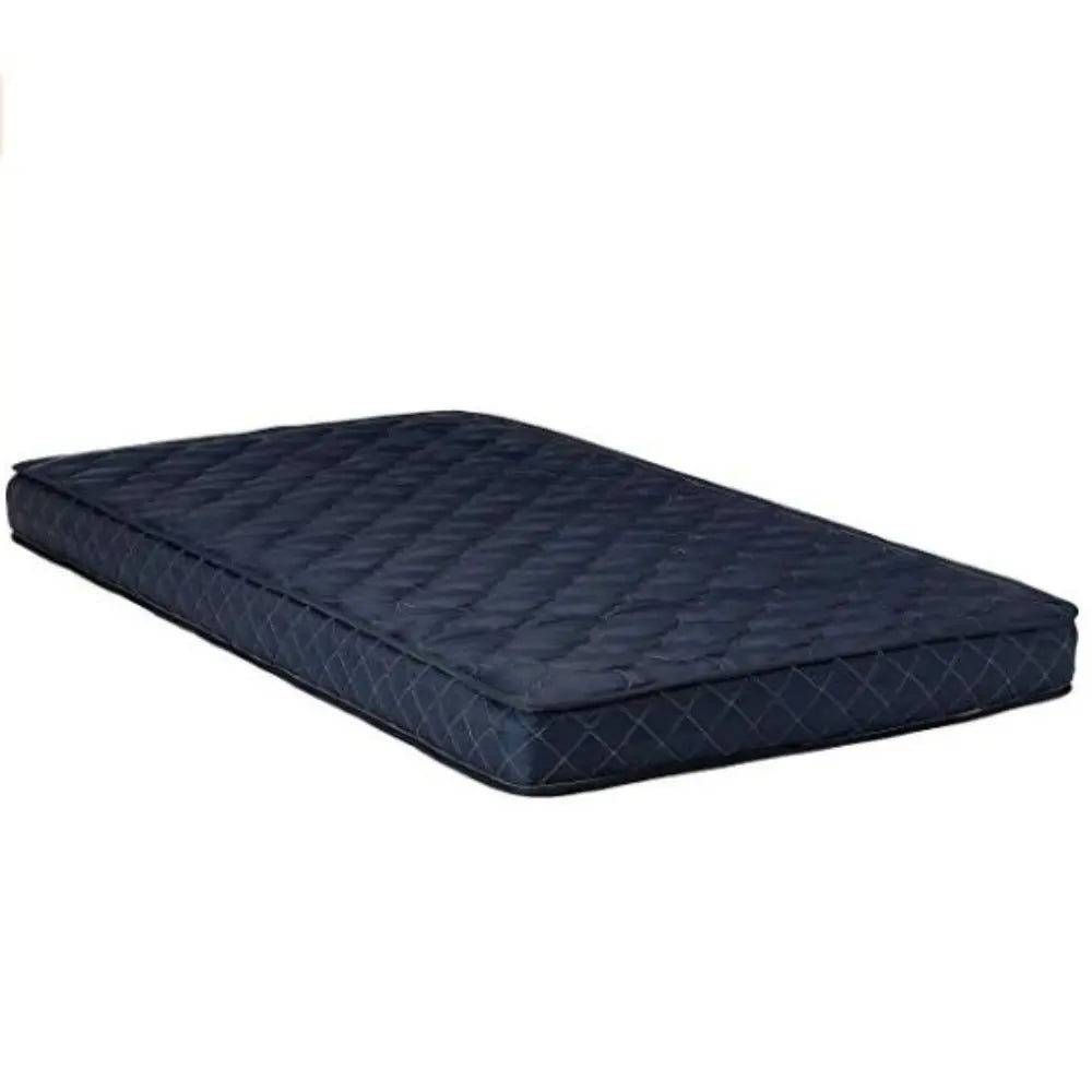6" Navy Blue Twin Memory Foam Water Resistant Mattress Homeroots Bed & Bath
