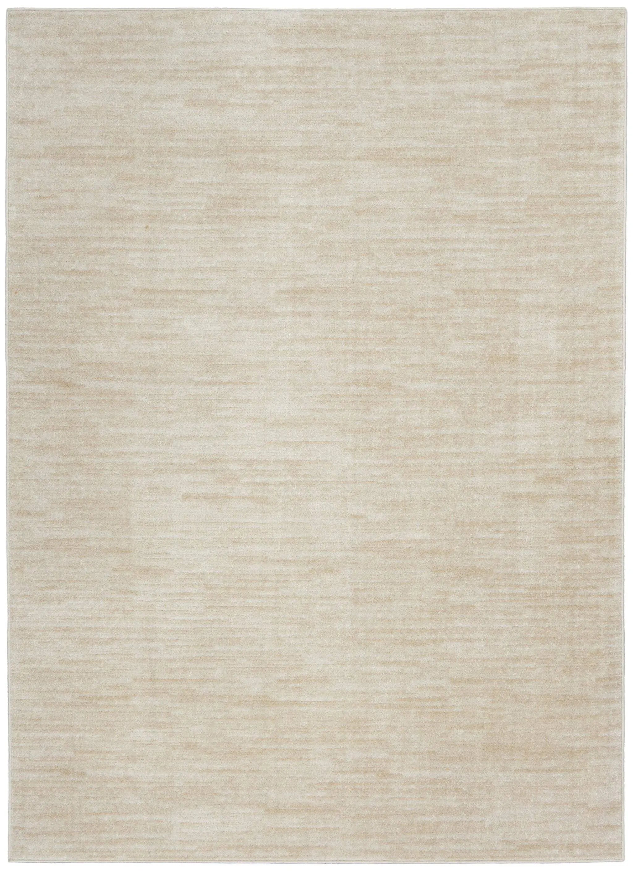 6' X 9' Beige And Ivory Indoor Outdoor Area Rug - GreatEagleInc