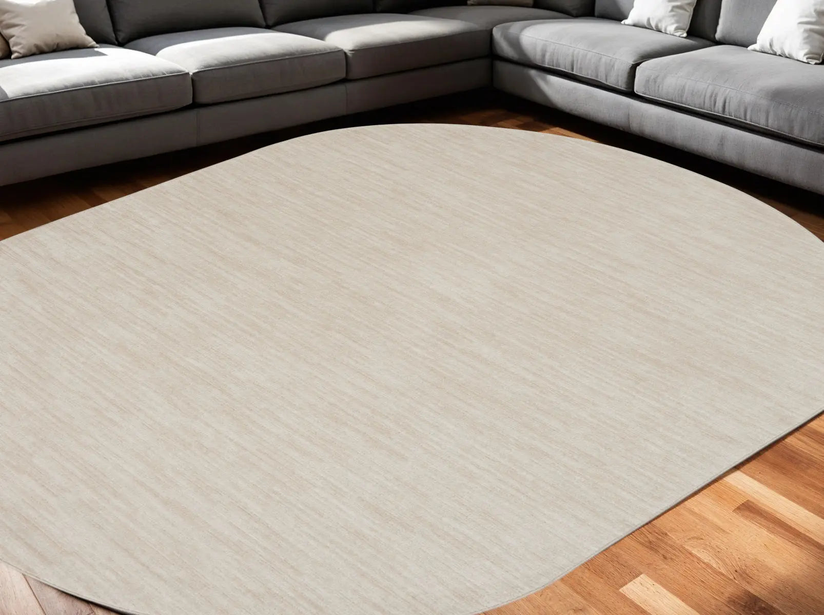 6' X 9' Cream Indoor Outdoor Area Rug Homeroots Outdoor