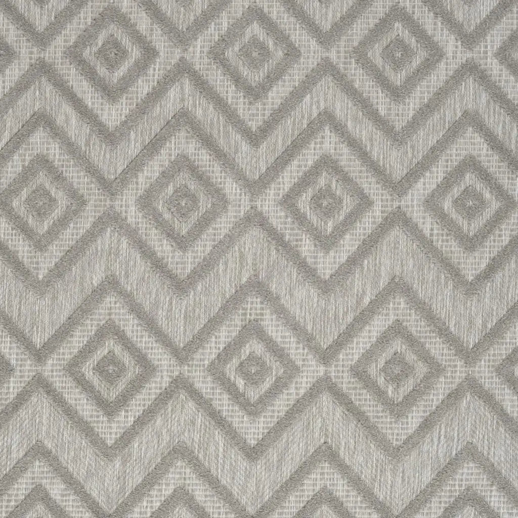 6' X 9' Gray Indoor Outdoor Area Rug - GreatEagleInc