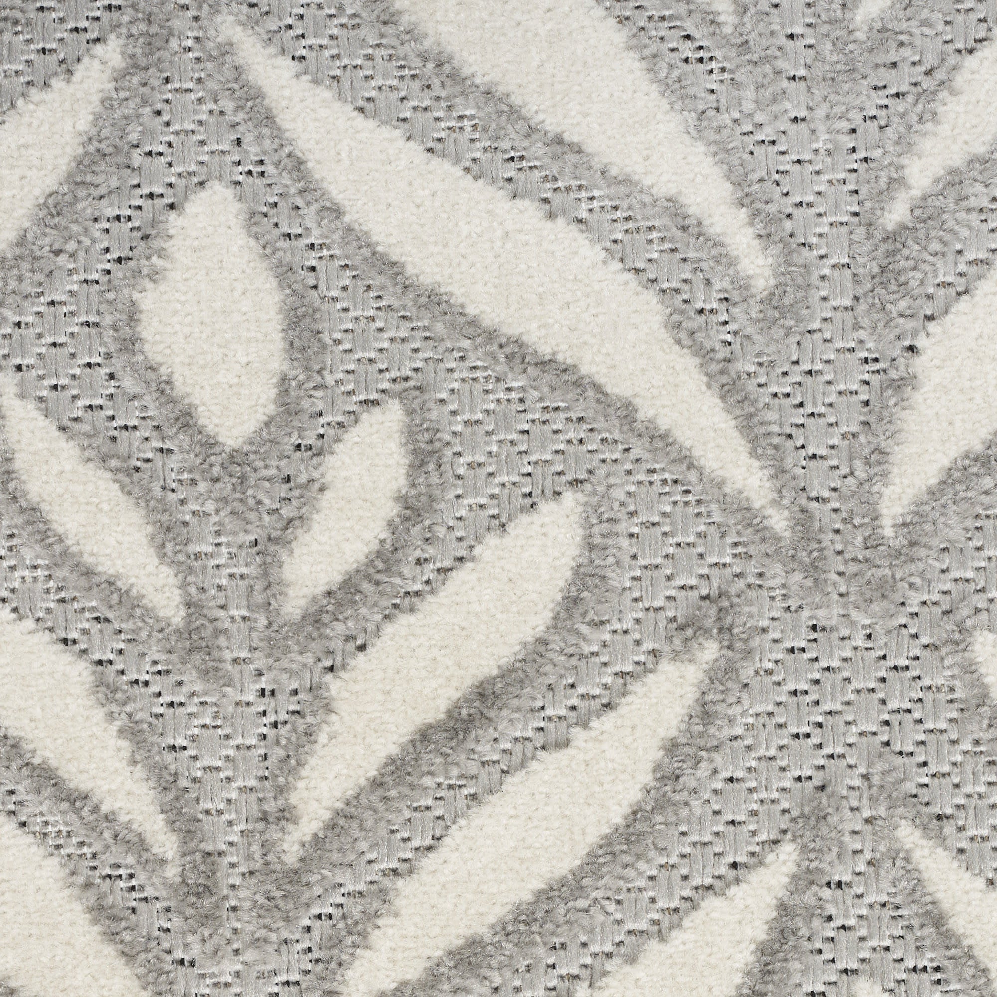 6' X 9' Grey Floral Stain Resistant Non Skid Area Rug Homeroots Outdoor