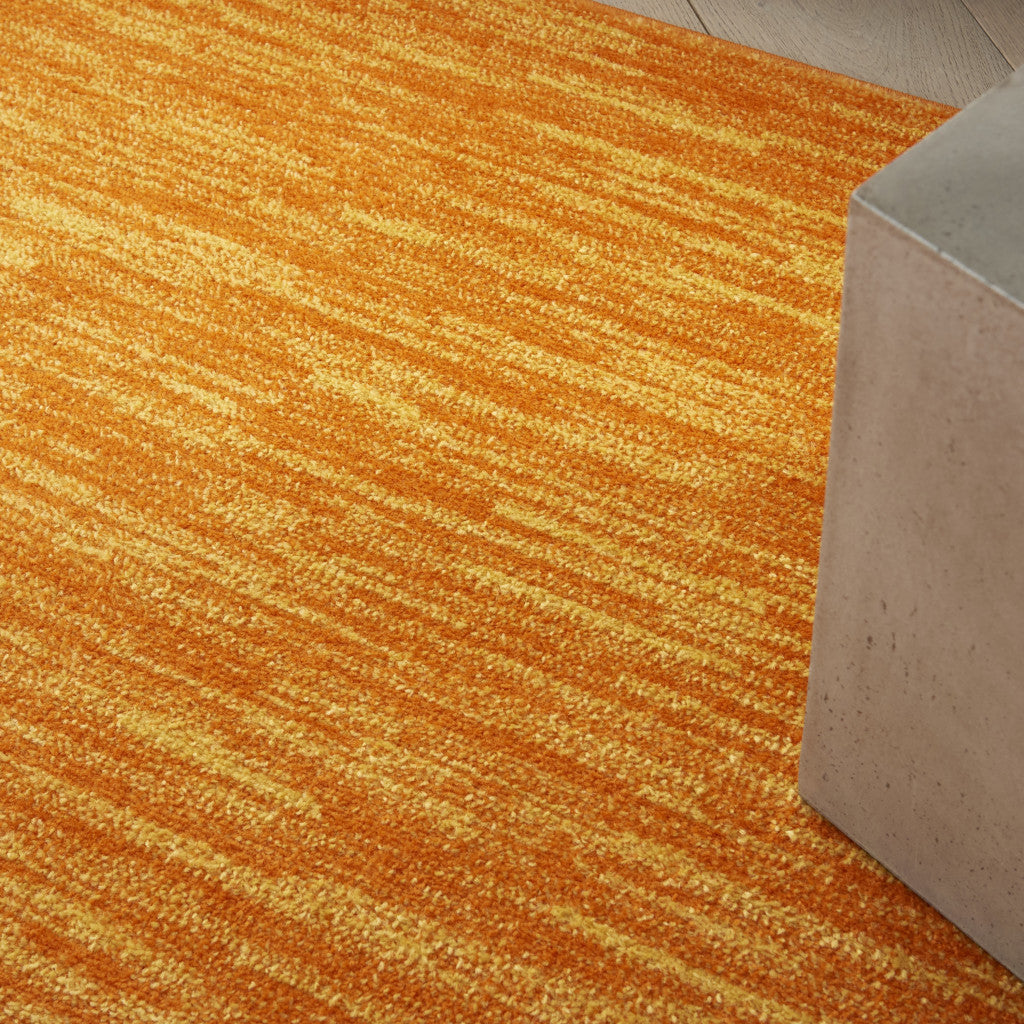 6' X 9' Orange Indoor Outdoor Area Rug - GreatEagleInc