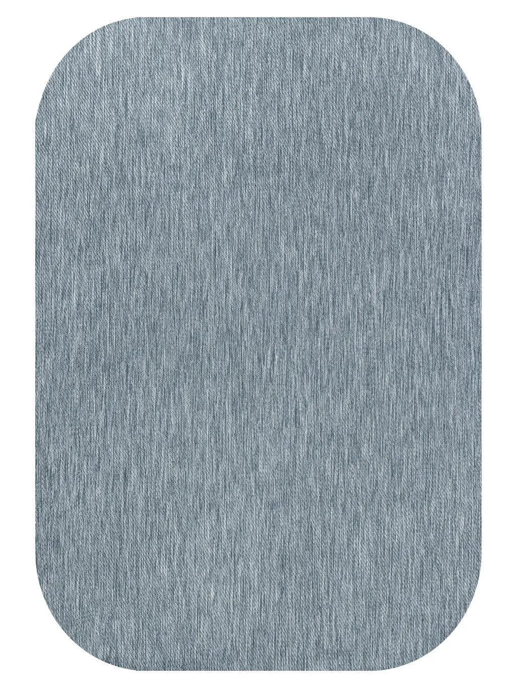 6' X 9' Turquoise Indoor Outdoor Area Rug Homeroots Outdoor