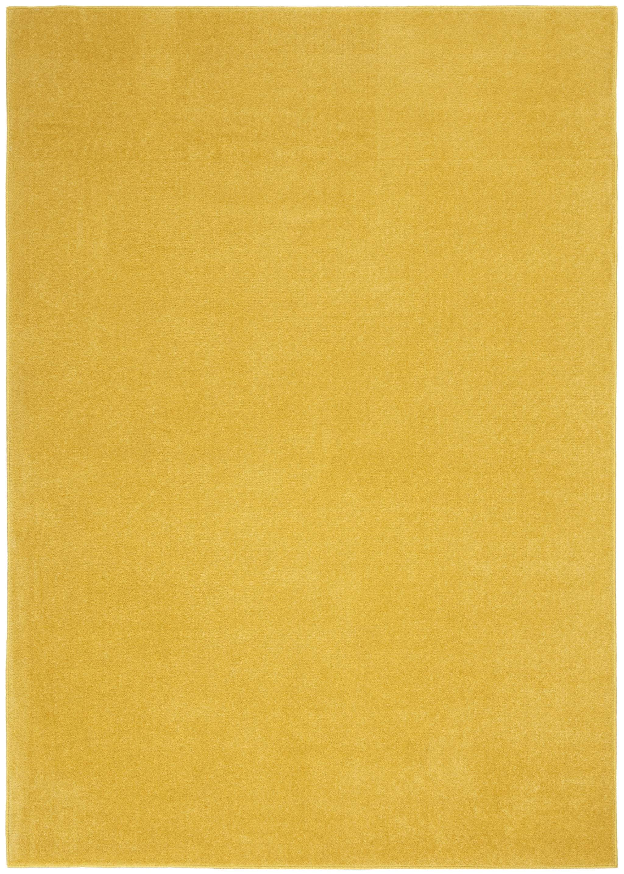 6' X 9' Yellow Indoor Outdoor Area Rug - GreatEagleInc