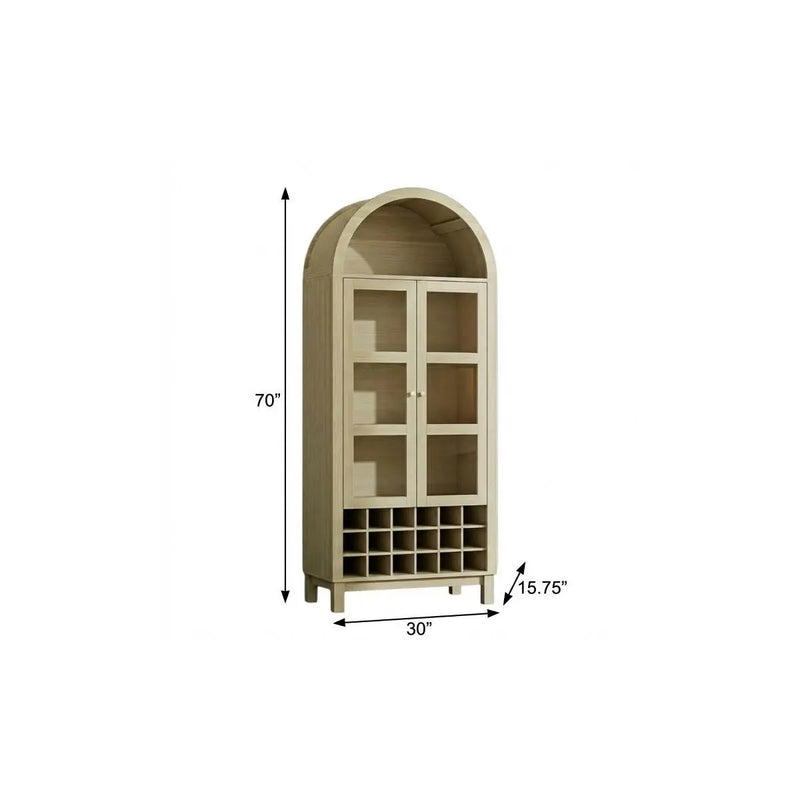 70" White Wood Two Door Pantry Or Storage Closet Homeroots Kitchen & Dining