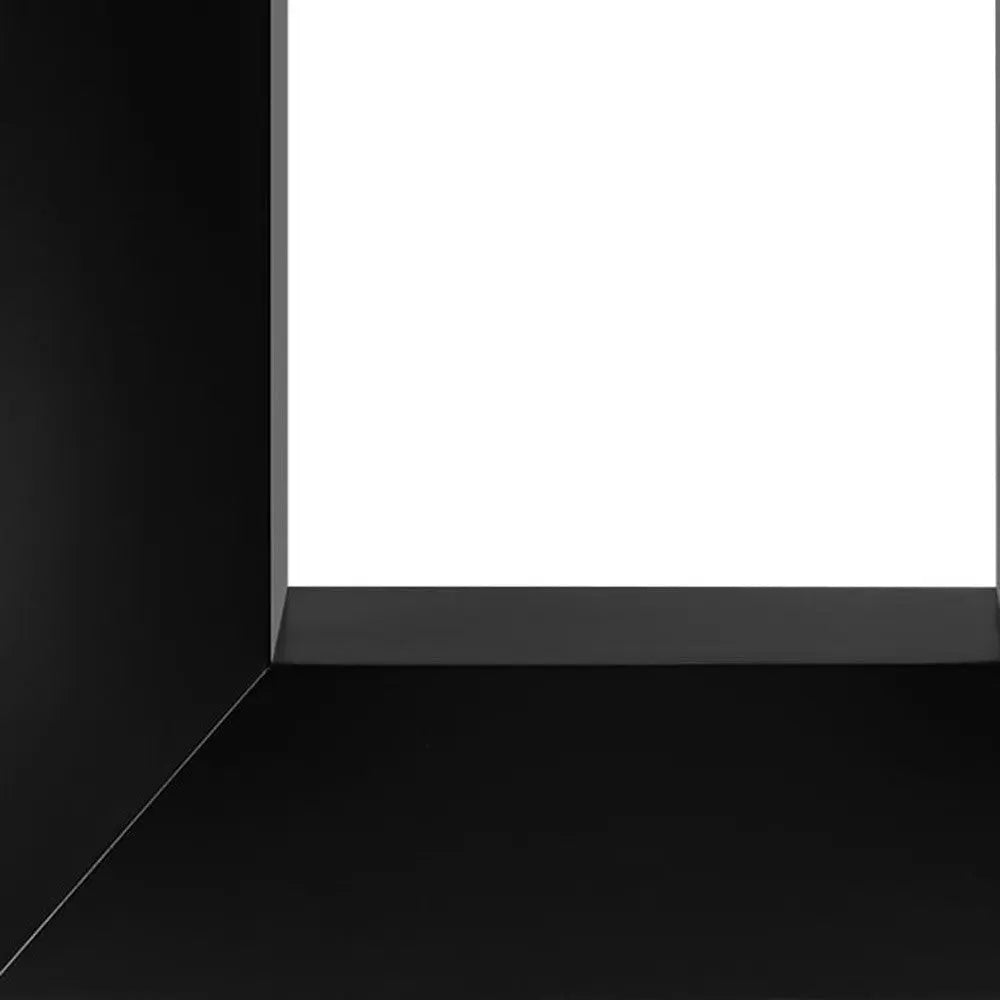 70" White and Black Faux Marble and Wood Pedestal Base Dining Table Homeroots Kitchen & Dining