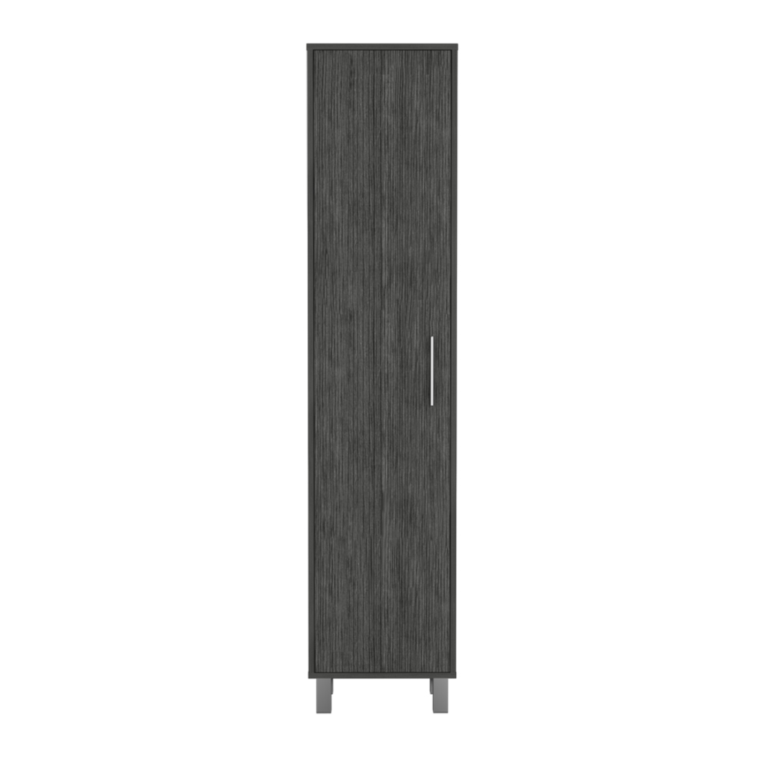 71" Gray Wood Pantry Or Storage Closet - GreatEagleInc