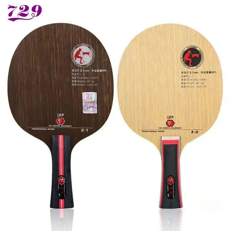 729-Friendship-Z1-Z2-table-tennis-racket-set-Table-Tennis-Blade-Offensive-5-Wood-2-Soft-Carbon-Ping-Pong-Blade-with-rubber-FreeDropship-335272697