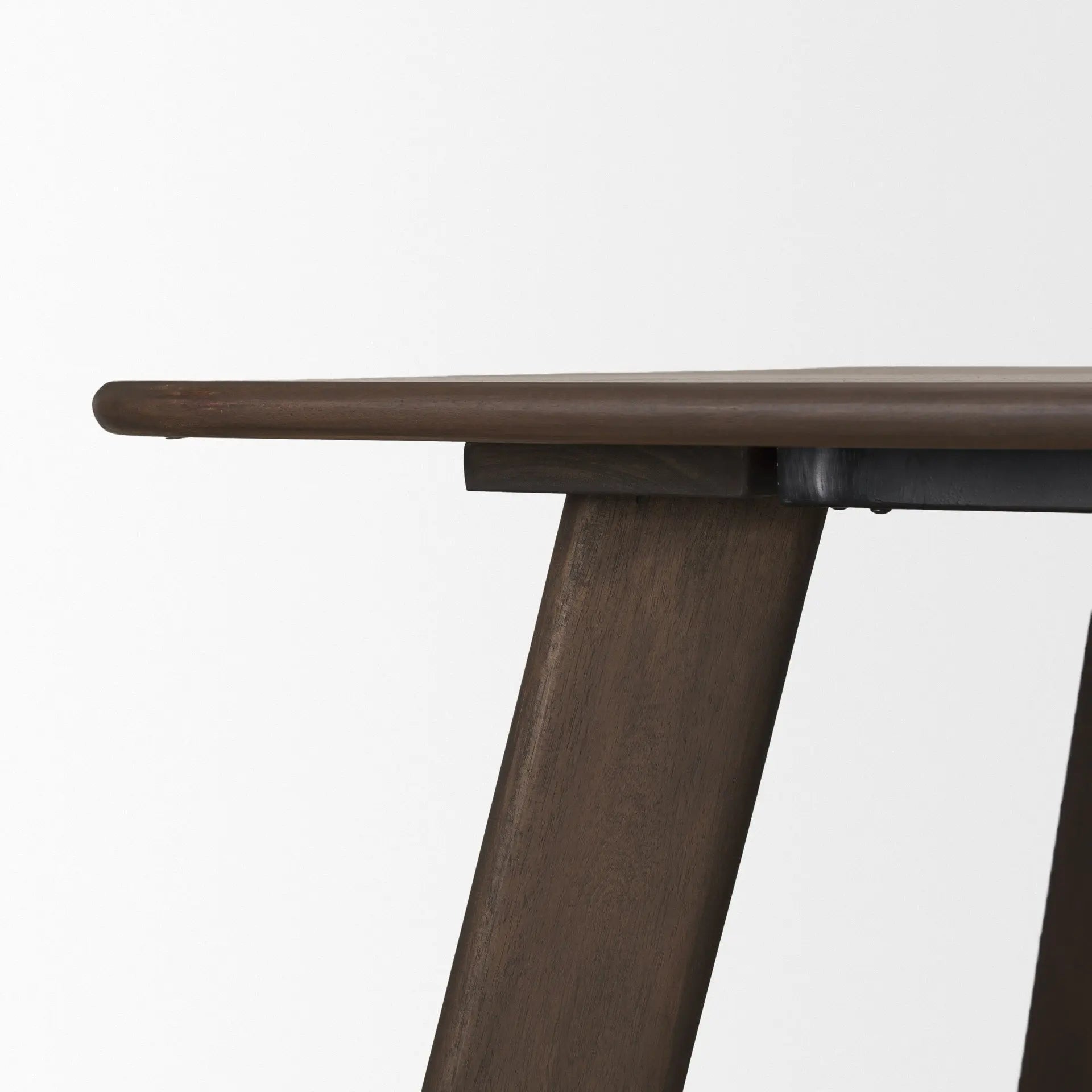72" Brown Solid Wood Dining Table Homeroots Kitchen & Dining