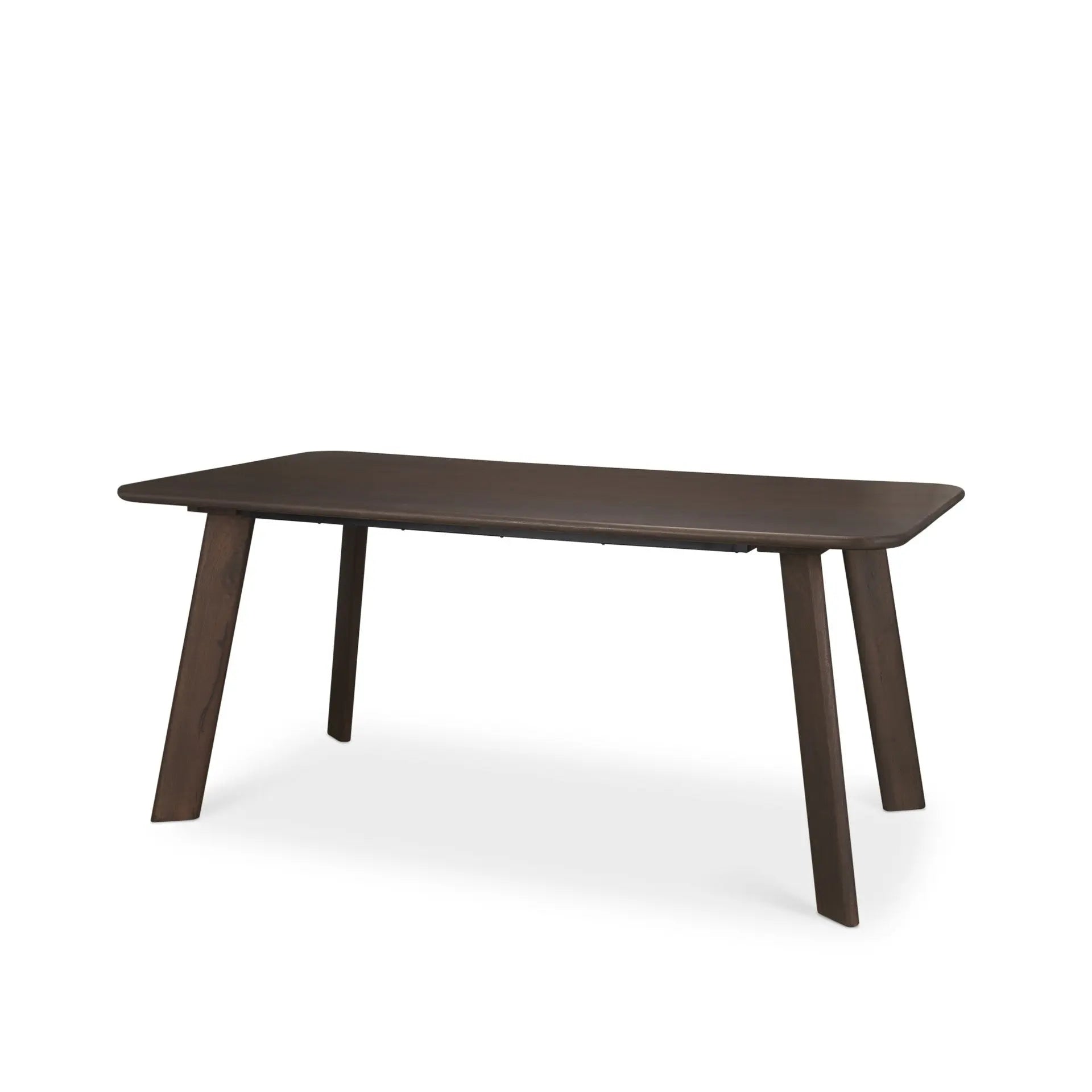 72" Brown Solid Wood Dining Table Homeroots Kitchen & Dining