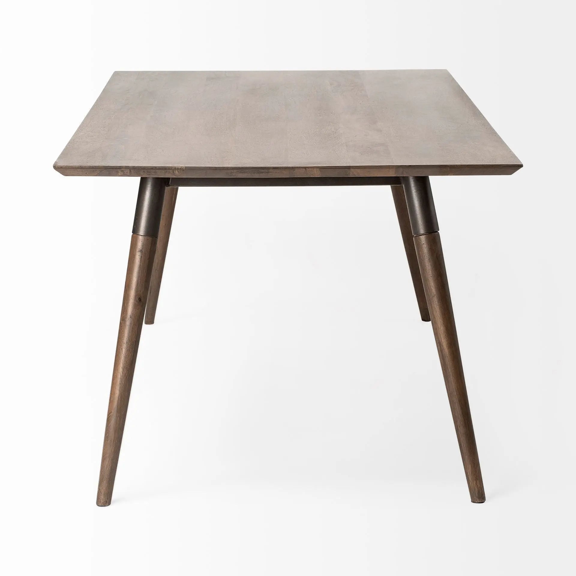 72" Dark Brown Solid Wood Dining Table Homeroots Kitchen & Dining