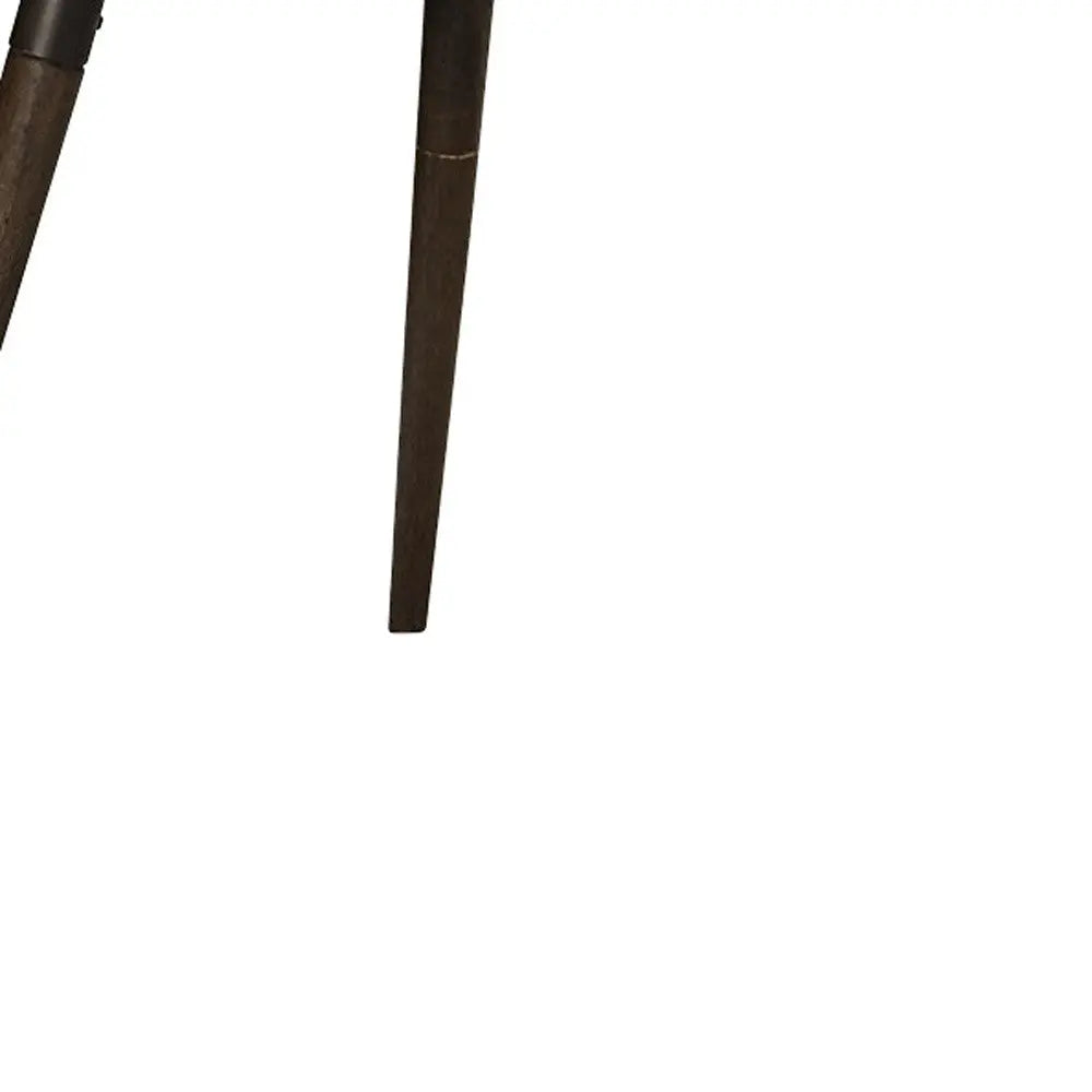 72" Dark Brown Solid Wood Dining Table Homeroots Kitchen & Dining