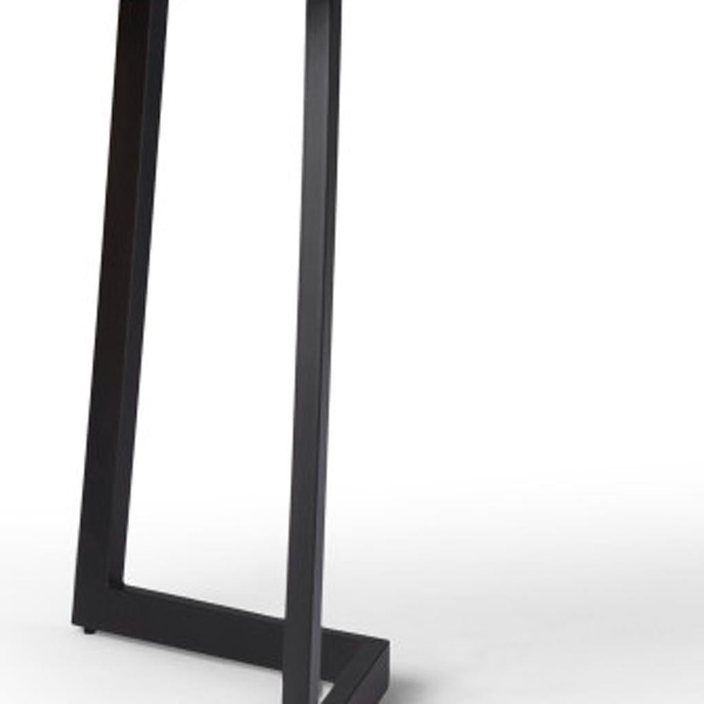 72" Dark Brown and Charcoal Solid Wood and Iron Frame Base Dining Table Homeroots Kitchen & Dining