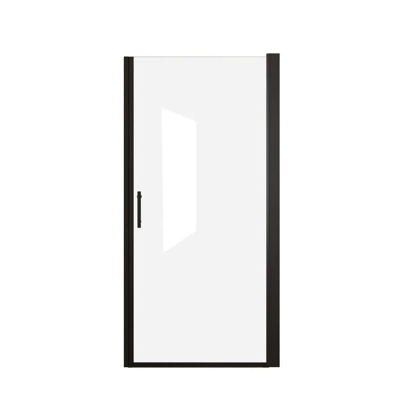 72" X 32" Aluminum and Tempered Glass Shower Door Homeroots Bed & Bath
