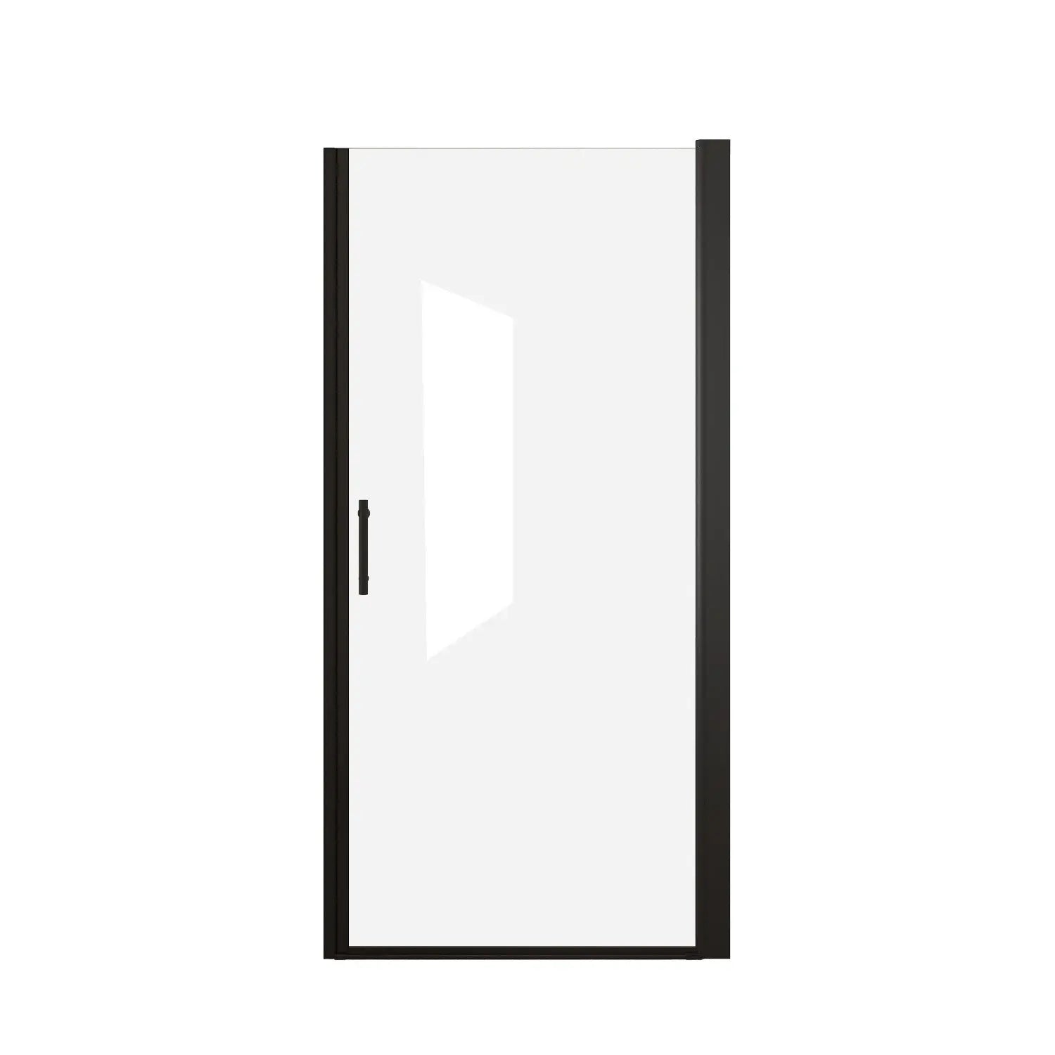 72" X 36" Aluminum and Tempered Glass Shower Door Homeroots Bed & Bath