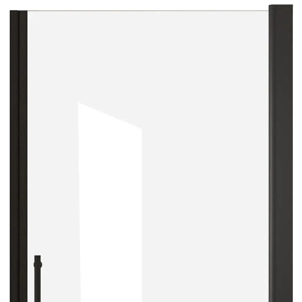 72" X 36" Aluminum and Tempered Glass Shower Door Homeroots Bed & Bath