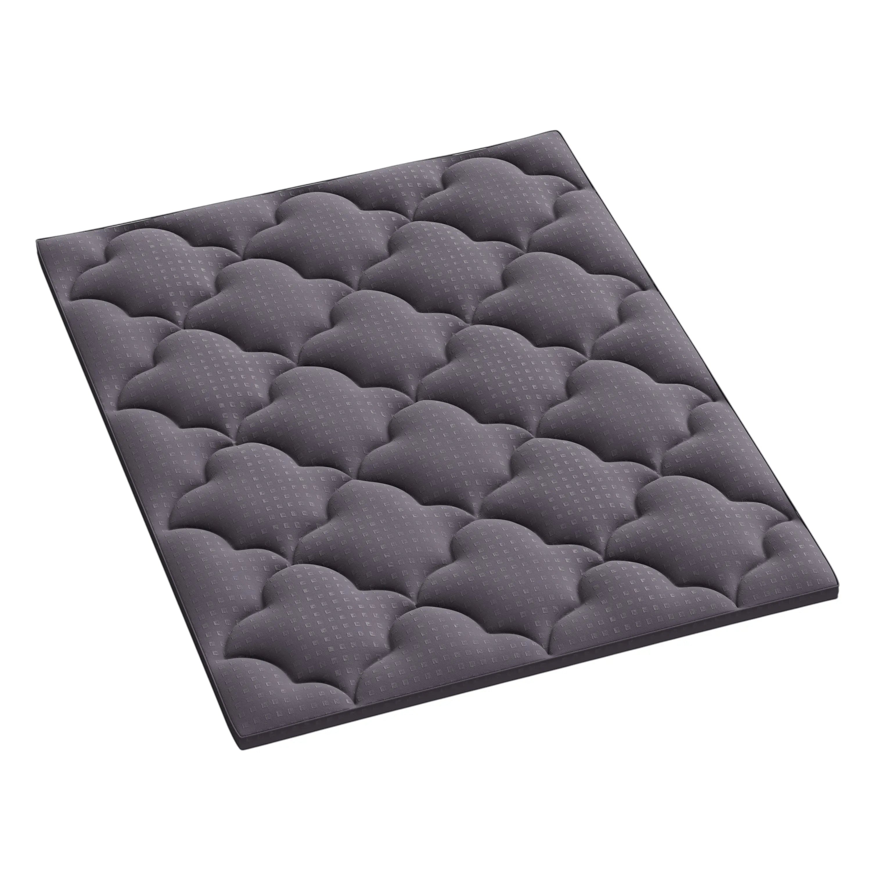 75" White Cotton Water Resistant Mattress topper with Removable Cover - GreatEagleInc