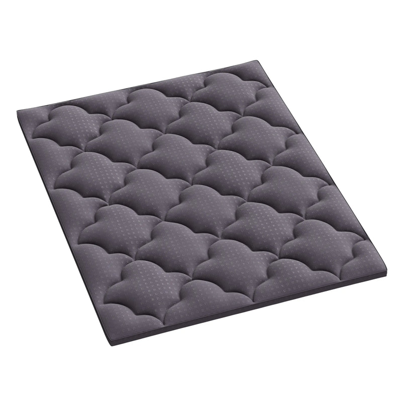 75" White Cotton Water Resistant Mattress topper with Removable Cover - GreatEagleInc