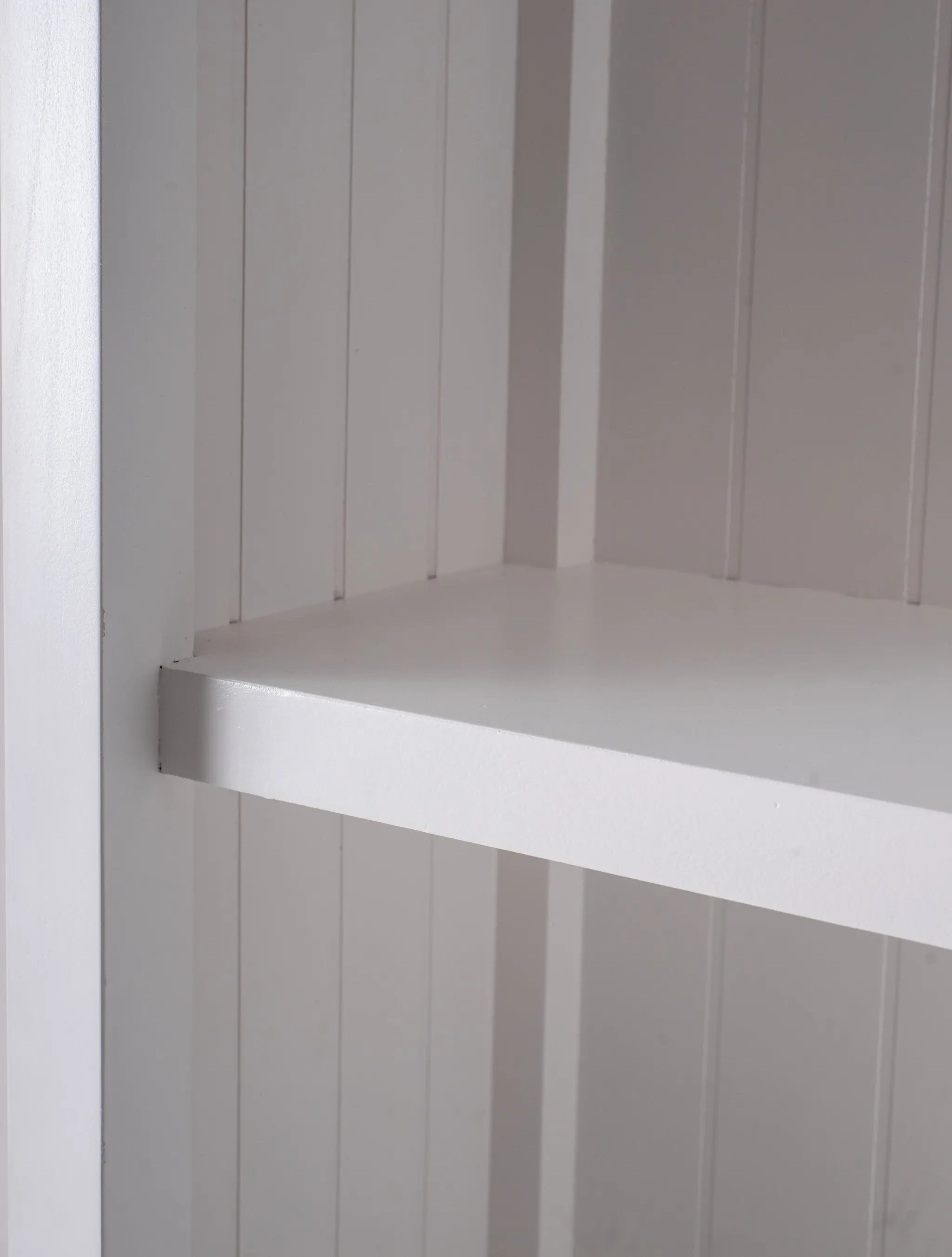 75" White Solid Wood Single Door Pantry Or Storage Closet Homeroots Kitchen & Dining