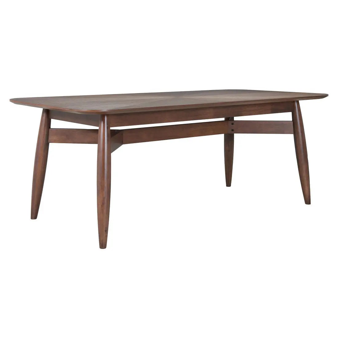 78" Espresso Solid Wood Dining Table Homeroots Kitchen & Dining