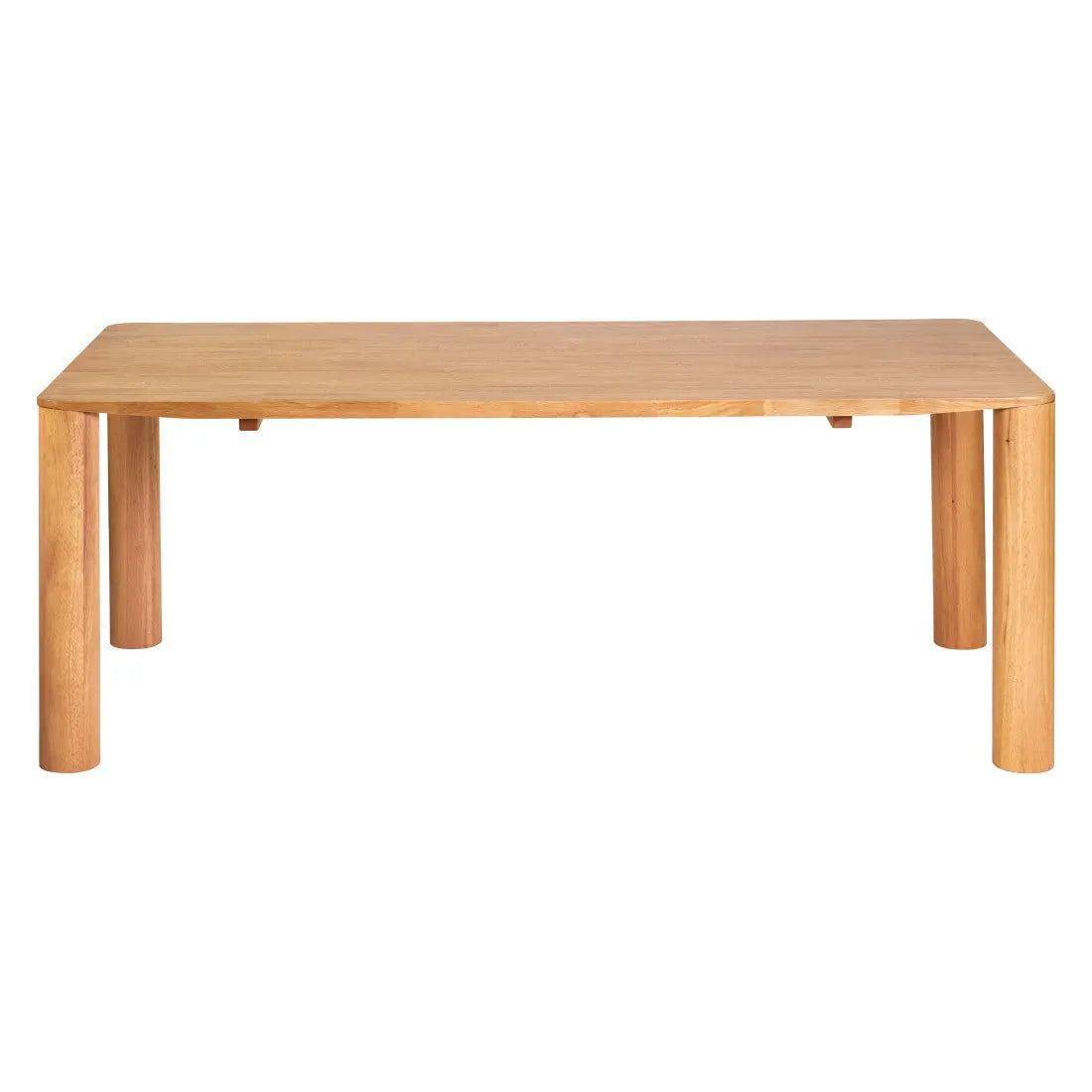 79" Natural Solid Wood Dining Table Homeroots Kitchen & Dining