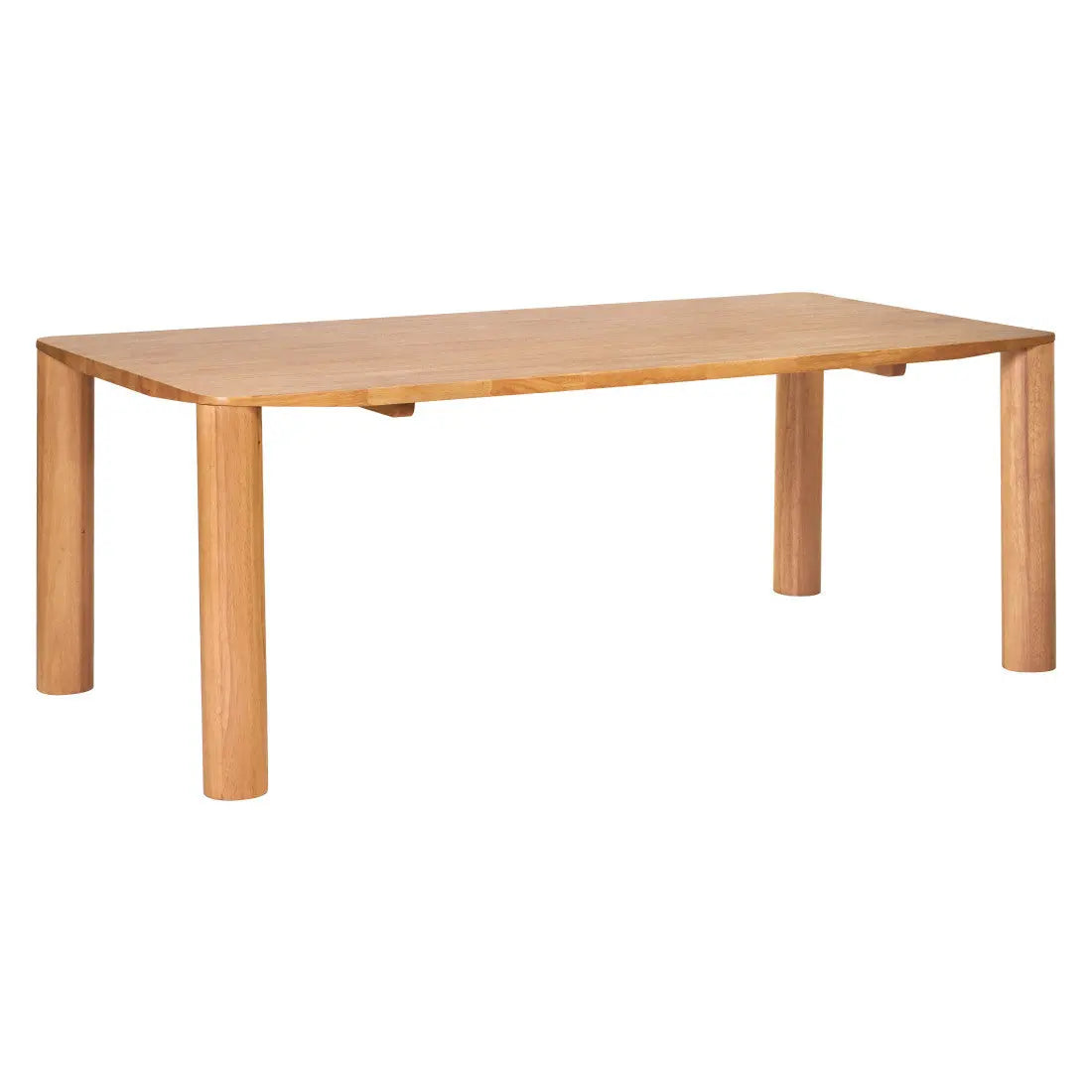 79" Natural Solid Wood Dining Table Homeroots Kitchen & Dining