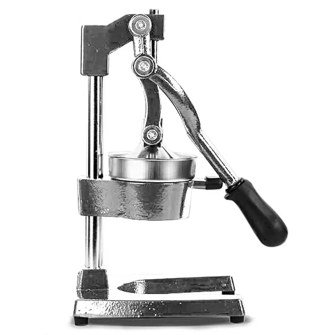 7" Black And Silver Stainless Steel Manual Juicer Homeroots Kitchen & Dining