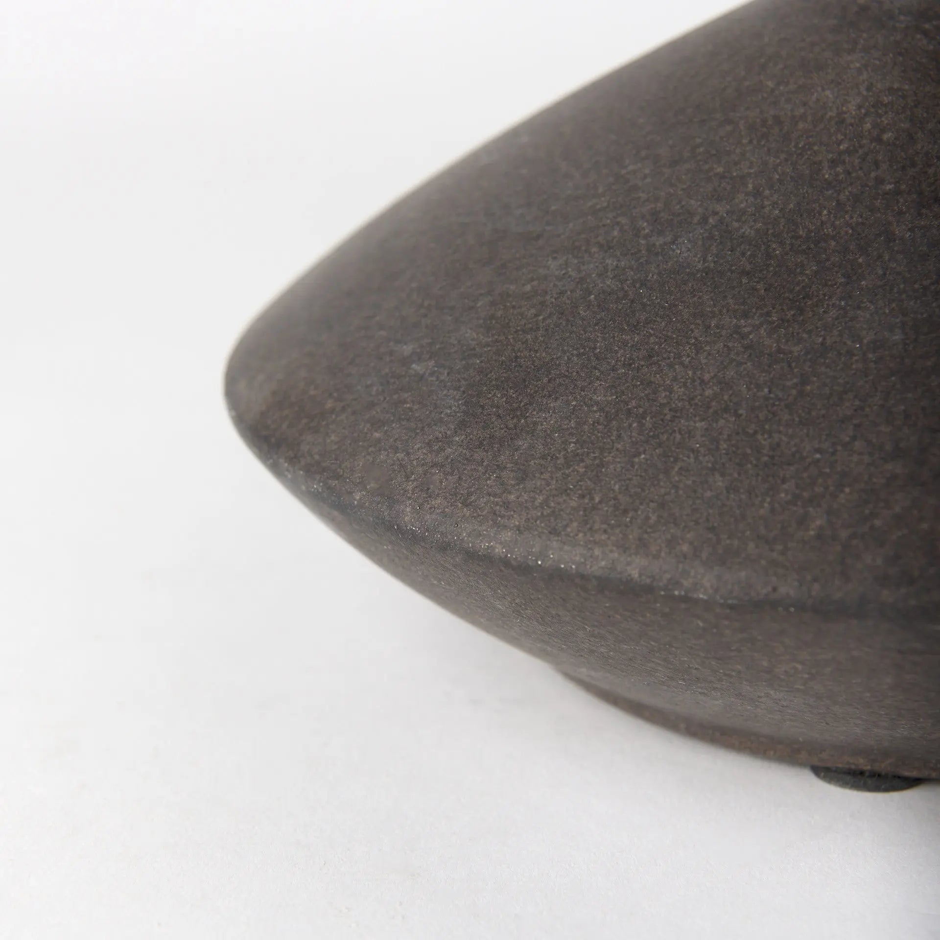7" Brown Ceramic Bud Table Vase Homeroots Home Decor