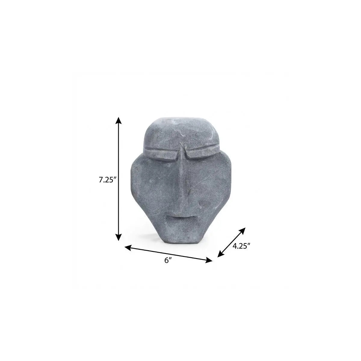 7" Stone Stone Figurine Homeroots Home Decor