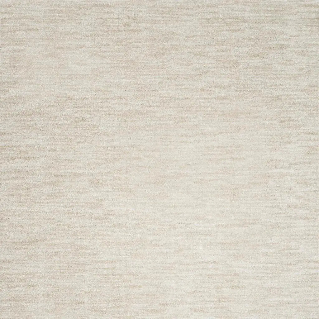7' X 10' Beige And Ivory Indoor Outdoor Area Rug - GreatEagleInc