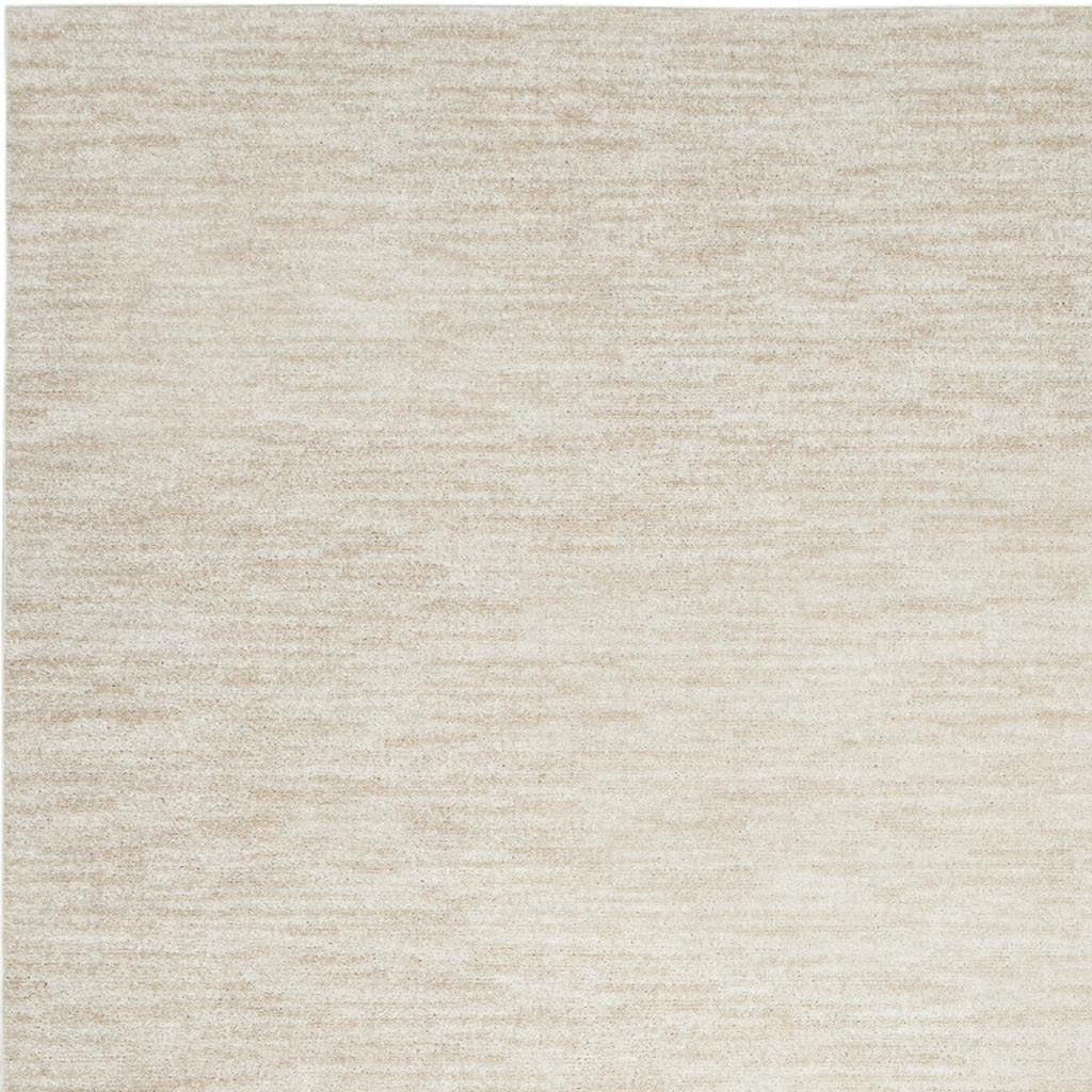 7' X 10' Beige And Ivory Indoor Outdoor Area Rug - GreatEagleInc